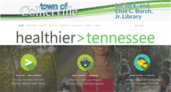 Desktop Screenshot of colliervillelibrary.org